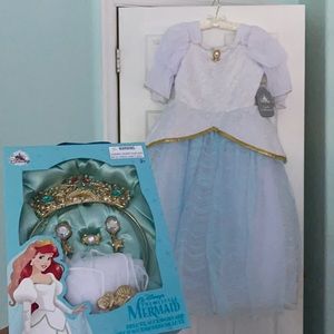 The Little Mermaid Bridal Dress + ACCESSORIES!!!